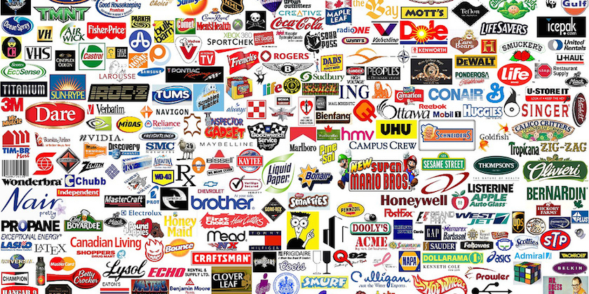 Big brands logos