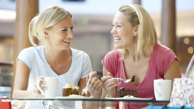 friends having lunch